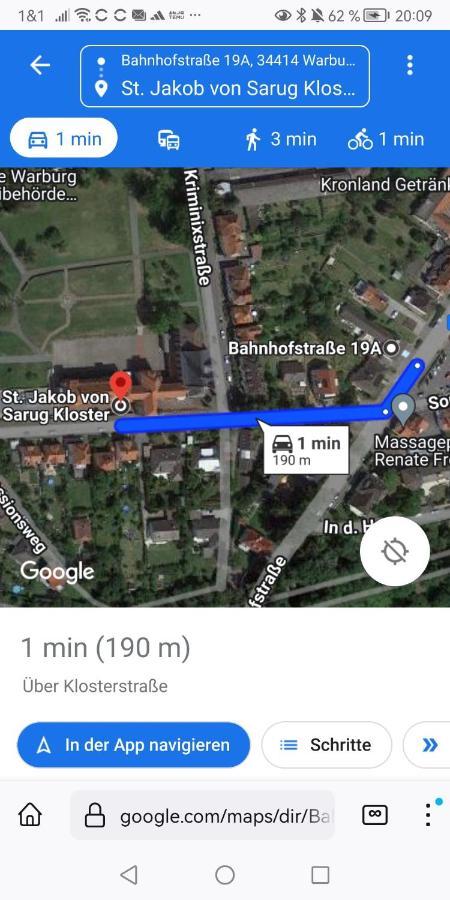 Warburg, Fewo "Sweet Home" 2,5 Zi- Eg-Separater Eingang - Parkplatz - Terasse- Komfortabel,Renoviert Luaran gambar